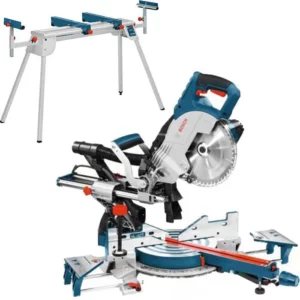 Kappsäge | Gehrungssäge | Paneelsäge inkl. Ständer | Marke: Bosch Professional - Miete