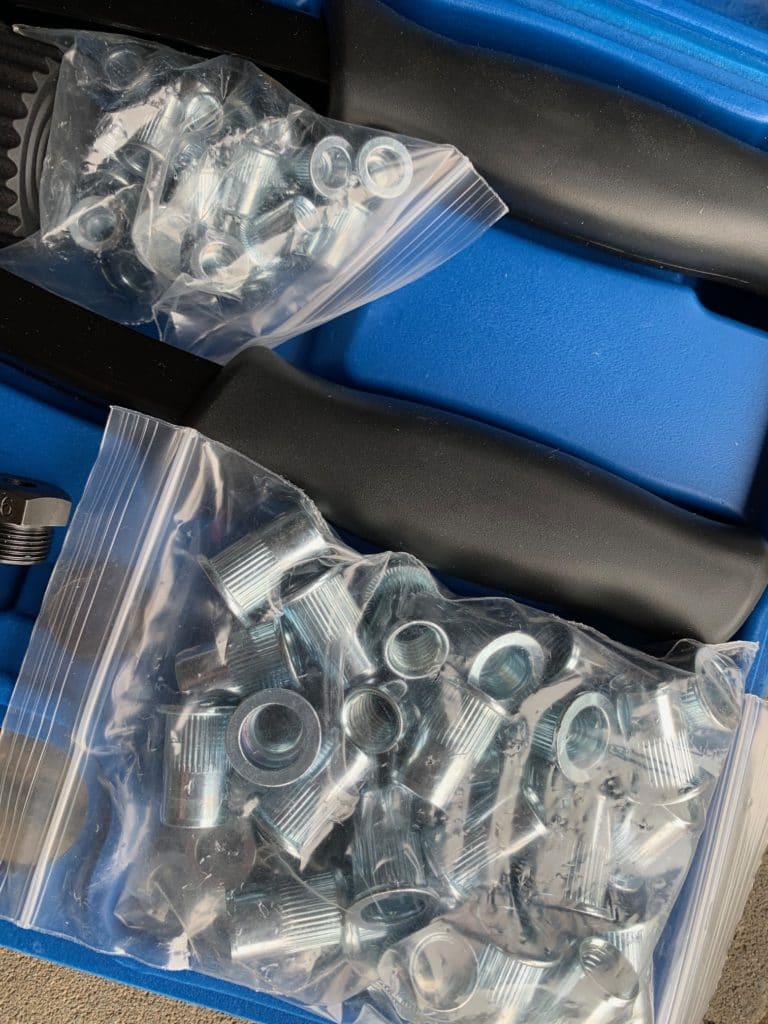 Handnietzubehör Set Für Nietmuttern - Ersatzspitzendorn M5 M6 M8 M10 Stahl