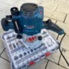 Oberfräse | Präzisionsoberfräse | Fräse | Marke: Bosch Professional - Miete 1 Oberfräse | Präzisionsoberfräse | Fräse | Marke: Bosch Professional - Miete 1