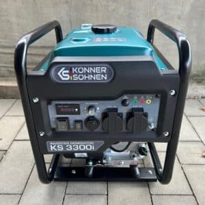 Generator | Stromerzeuger | Notstromaggregat 3.000 Watt | Marke: Könner & Söhnen, Miete